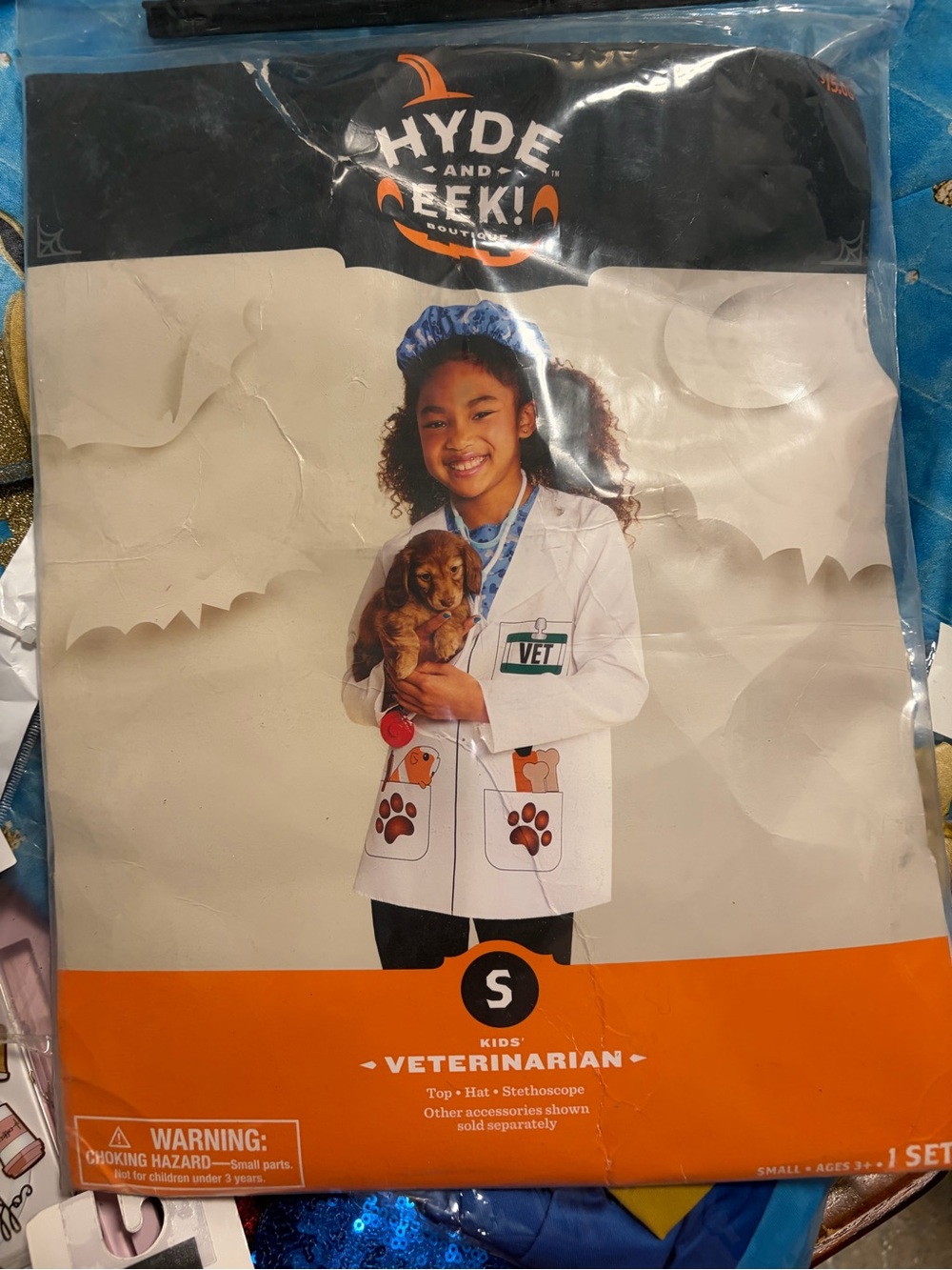 Kids' White Veterinarian Costume - Small Kids size 4 - 6